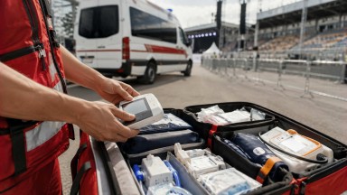 Дежурство скорой на мероприятиях в Новокубанск