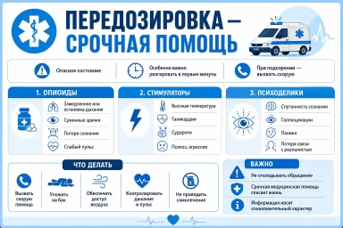 Помощь при передозировке в Новокубанск