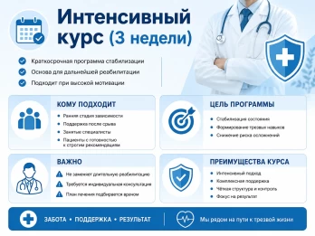 Реабилитация за 21 день в Новокубанск